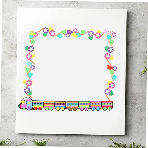 OSALADI Vitrine Decoração Bordas De Boletim Adesivos Quadros-Negros Papel De Parede Adesivo De Pared