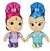 Play By Play Lot de 2 peluches Shimmer and Shine 30 cm