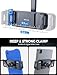 eSamcore Tablet Holder for Car Dashboard, Windshield Mount Holder for iPad & Foldable Phone Stand with Stable 360° Adjustable Clamp Car Gadgets & Accessories for iPad Air Pro Mini All 6”-11” Devices
