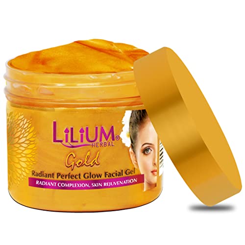 Lilium Herbal Radiant Perfect Glow Gold Facial Gel (900 ml)