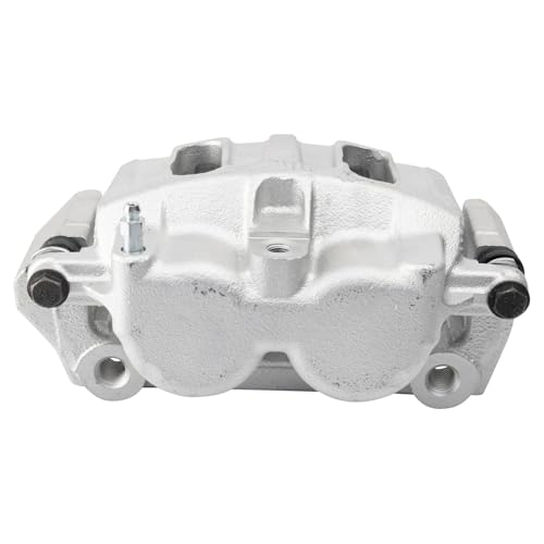 Image of TRQ Front Right Brake Caliper w /Bracket Passenger Side | For 1999-2004 Ford F-150 2004 F-150 Heritage