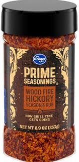 Pack of 1 Prime Seasonings Wood Fire Hickory Season & Rub 8.9 oz