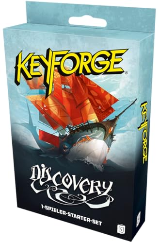 Perfetto per entrare nell'universo KeyForge – Include tutto per 1 giocatore: un mazzo Arcon, un pennarello, un tappetino da gioco e regole di avvio rapido – ideale per i nuovi principianti.