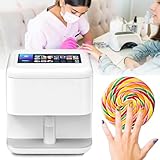 【Reconnaissance faciale de manucure AI】 Intelligence de manucure humanisée, l'IA reconnaît les contours des ongles, applique la couleur avec précision, ne tache pas vos mains et n'a pas besoin d'appliquer de la colle renversée/de la colle de nettoyage. La technologie de peinture sans contact, qui ne touche pas directement la surface de l'ongle, permet d'imprimer des coquilles d'œufs soignées et des pétales délicats.