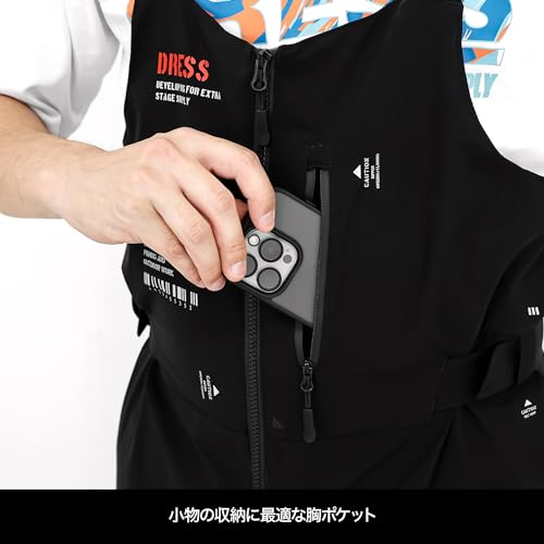 ドレス 防水サロペットパンツ M