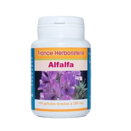 Gélules d'Alfalfa – Luzerne – 200 mg