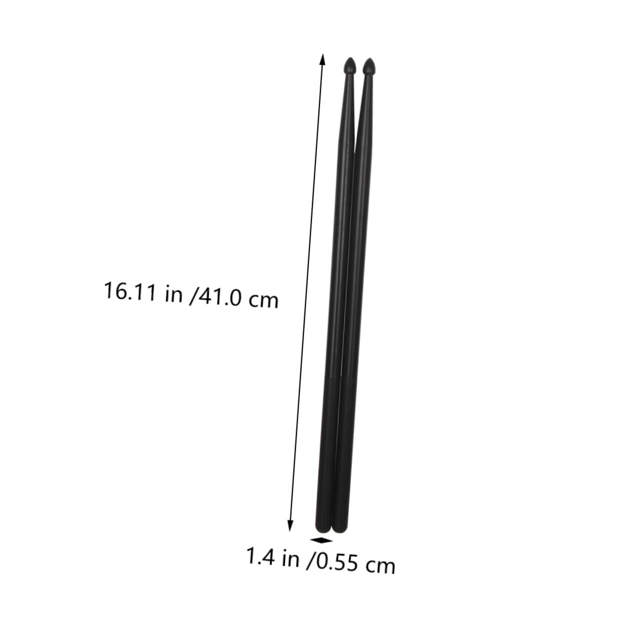 5 Paar Nylon Drumsticks 5a Schlagzeugstöcke mit Gutem Gewichtssinn und Ermüdungsentlastung Einfaches Design für Band und Café Auftritte Zufällige Farbe
