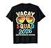 Vacay Squad 2026 Summer Vacation Family Friends Trip Palm T-Shirt