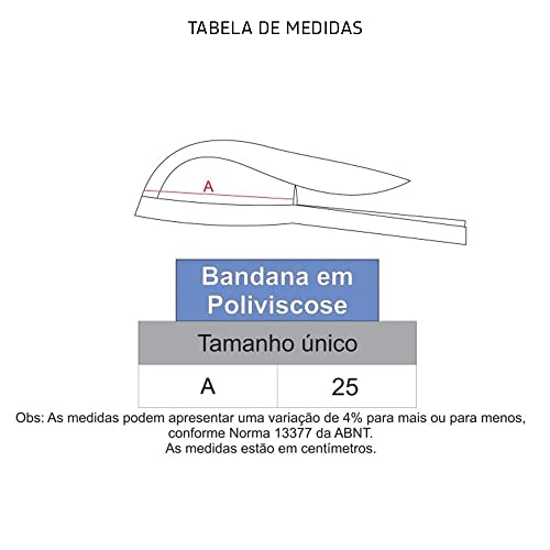 Bandana de amarrar em Algodão chef padeiro confeiteiro garçons