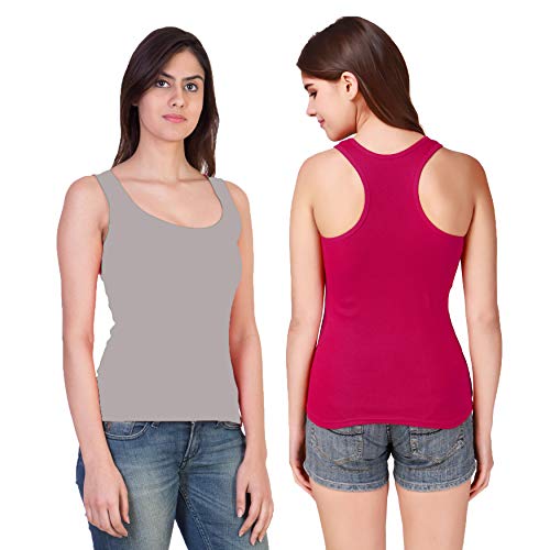 Image of Camisole Tank Top Vest Racerback Sando Camis for Women, Girls (Pack of 2)