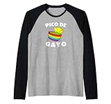 Photo Gallery pico de gayo funny cute trendy mexican gay pride stuff maglia con maniche raglan Photo Gallery pico de gayo funny cute trendy mexican gay pride stuff maglia con maniche raglan