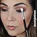 Tapered Blending Eyeshadow Makeup Brush – Beauty Junkees Professional Eye Shadow Blender Make Up Brush, Soft Firm Natural Hair Bristles for Precision Blending Buffing Harsh Lines; Premium Quality