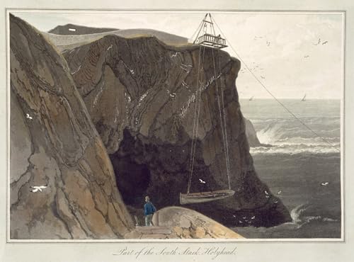 Affiche d'art marine William Daniell paysage Holyhead pour creer un salon cosy et elegant