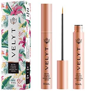 Velyt Biotin Eyelash & Brow Enhancing Serum - Lashes Serum Growth Rapid-Longer Fuller Lashes - Natural - Irritant Free (3ml)