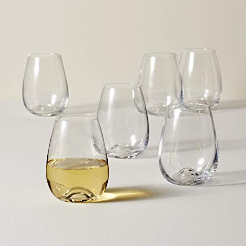 Lenox Tuscany Classics Stemless Glass Set, Buy 4 Get 6, 2.6 Lb, Clear #TOP3
