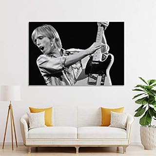 MATONG TOM PETTY Affiche vintage Collection Histoire Peinture sur toile Décoration murale Salon Chambre 20 x 30 cm - Les Beatles, Paul McCartney, John Lennon, RIngo Starr, George Harrison MATONG TOM PETTY Affiche vintage Collection Histoire Peinture sur toile Décoration murale Salon Chambre 20 x 30 cm – Image 3