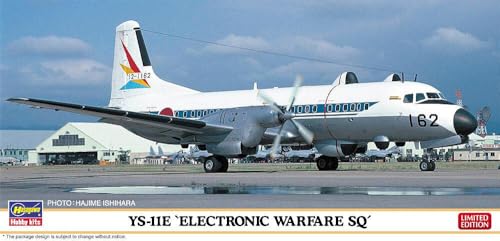 Kit Maquette Hasegawa 10854 YS-11E Electronic Warfare au 1/144