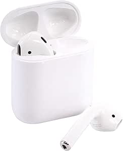 Apple MMEF2AM/A AirPods Wireless Bluetooth Headset for iPhones with iOS 10 or Later White - (Renewed) asin的图片