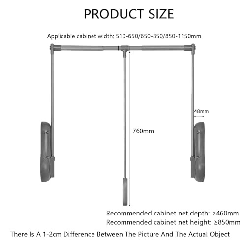 Tringle de placard extensible pour réinventer votre espace dressing - 3