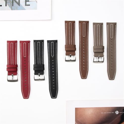 Bracelet de montre en cuir véritable de qualité supérieure - 3