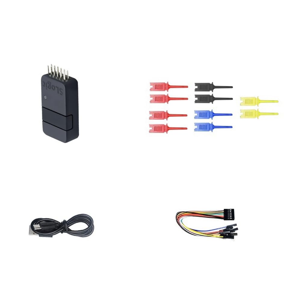 Analizador DAPLink CKLink Debugger Tool y módulo UART negro para desarrollo
