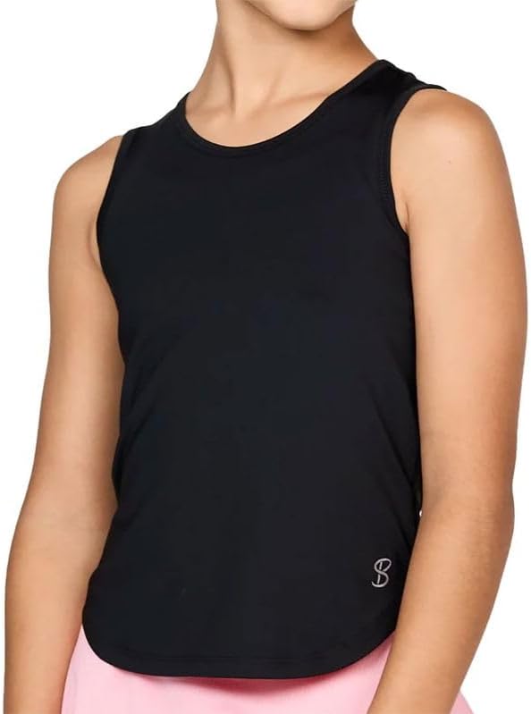 UV Colors Girls Tank Top - Black