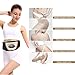 YXKJZHF Slimming Belt, Waist Trimmer Slimming Heating Belt with Vibrating and Heating Function, 360° All-Round Massage