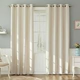 Linenaffairs 2 Panel Curtain 100% Cotton very thick material 40 Widht wise & 80 Inch Length Wise...