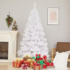Plko5ftartificialholidaychristmastreeartificialchristmastreexmaspinetreewithstandandsoftwhitebranchforholidayindooroutdoor450tipswhite Urban Country Home Decor Plko 5ft artificial holiday christmas treeartificial christmas tree xmas pine tree with stand and soft white branch for holiday indoor outdoor450tipswhite urban country home decor