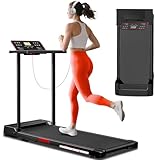 AoraPulse Treadmills for Home, 3.0HP Portable Small Compact Running Treadmill with 12 Preset Programs LED Display, Desk Treadmill for Office with 320 LBS Capacity