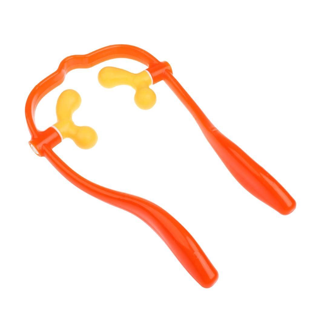 Jojomis Shiatsu Neck Massager Four-Button Adjustable Self-Massage Tool