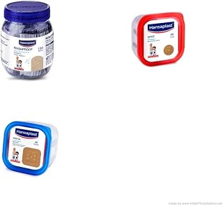 Hansaplast Washproof Ventilated 100 Strips Jar- Hansaplast Spot 50pcs- Hansaplast Patch 50 pcs Price In India