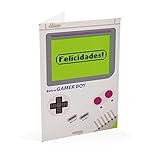 Acompañado de un sobre Grupo Erik Editores  Tarjeta Felicitacion Gamer Felicidades Gamer Boy