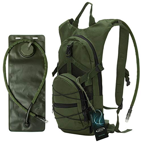 G4Free Trinkrucksack Taktischer Hydration Pack Rucksack mit 3 L Wasser Blase zum Radfahren Laufen