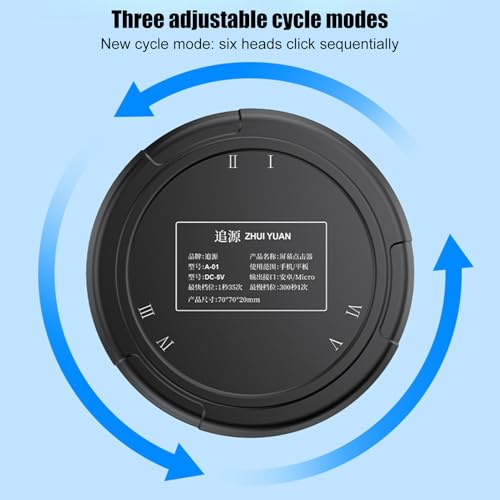 Dispositivo de clicker automático, herramienta de escritura rápida, velocidad ajustable, clicker de teléfono, para juegos móviles, recompensas, aplicaciones, pruebas, streaming en vivo, tableta - imagen 5