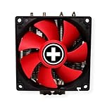 Xilence M504D AMD und Intel Tower CPU Kühler, AM5/AM4, LGA 2066/2011/1700/1200/1151/1150/1155/1156, 180W TDP, leise 2x 92mm PWM Lüfter, optimal für hohe Kühlanforderungen im Gaming/Streaming, schwarz