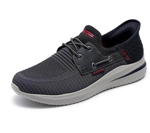 Image of Skechers Men's Streetwear Delson 3.0 - Roth Low Profile Bungee Lace Slip-Ins