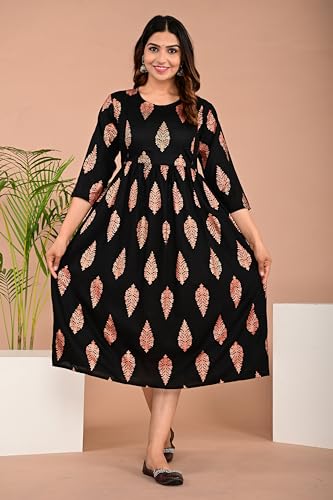 Image of Shantika Women's Maternity Dress Feeding Kurti with Zippers