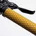 Fabric Honey Dijon Bike Handlebar Grips Bicycle Grips with Hexagonal Texture - Recycled Core and Durable Rubber - 132 x 30 mm - Honey Dijon FHG-01