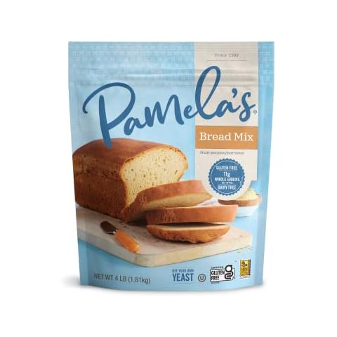 Pamela's Gluten Free Bread Mix, Multi-Purpose, Dairy Free, 11 Whole Grains, 4-Pound Bag (Pack of 3) Cover