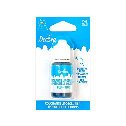 Decora 9600084 Colorante Azul Liposoluble 15 G Líquido