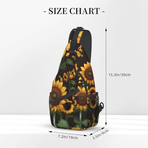 Mochila tipo sling para hiking y viajes miniatura 3