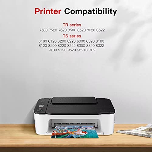 280Xxl 281Xxl Ink Replacement For Canon 280 281 Ink Cartridges Work For Tr8520 Ink Cartridges Tr8620 Tr8620A Tr7520 Ts8220 Ts6120 Printer, 5 Pack #TOP1