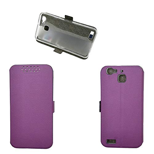 QiongniAN Custodia per Huawei GR3 TAG-L01 TAG-L03 TAG-L13 TAG-L21 TAG-L22 TAG-L23 / Enjoy 5S Custodia Case Cover Purple