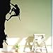 Autocollant mural d'escalade Sport sticker mural bricolage décoration vinyle Art mural escalade mur Art décalcomanies escalade coupe vinyle 130x55 cm