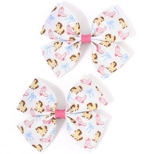 Pinzas para cabello Ahoney Western Cowgirl 3.5 pulgadas miniatura 1