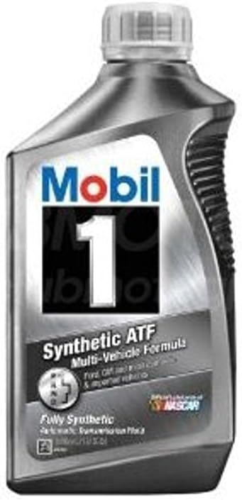 Fluido de transmisión automática sintética Mobil 1 112980 - 1 cuarto (paquete de 6)
