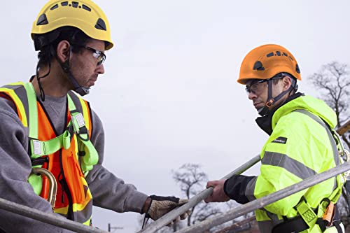 Jackson Safety Ch-400V Hard Hat, Industrial"Climbing" Style, 6-Pt.suspension, Vented, White, 20920 #TOP5
