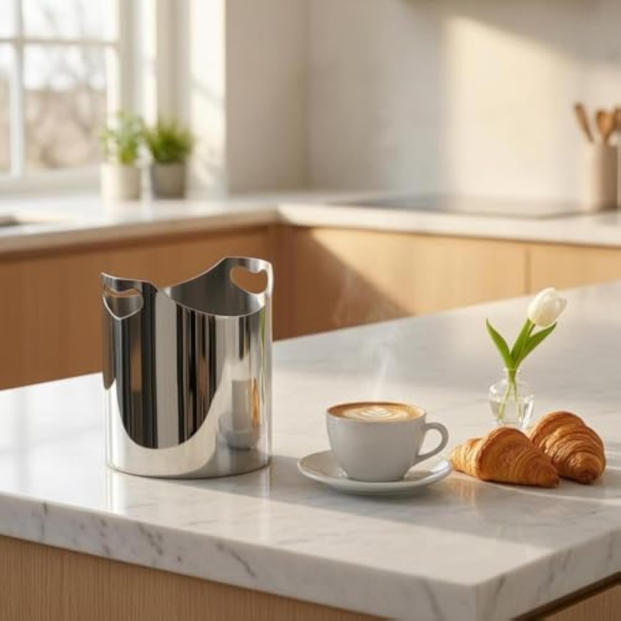 Elegant Stainless Steel Kitchen Accessory