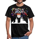 Spreadshirt Kölle Alaaf Karneval Fasching Köln Kölner Doom Männer T-Shirt, XXL